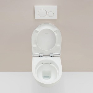 Pack WC susp Geberit Renova 54cm Rimfree abat ral et déclips blc - GEBERIT 500.801.00.1 