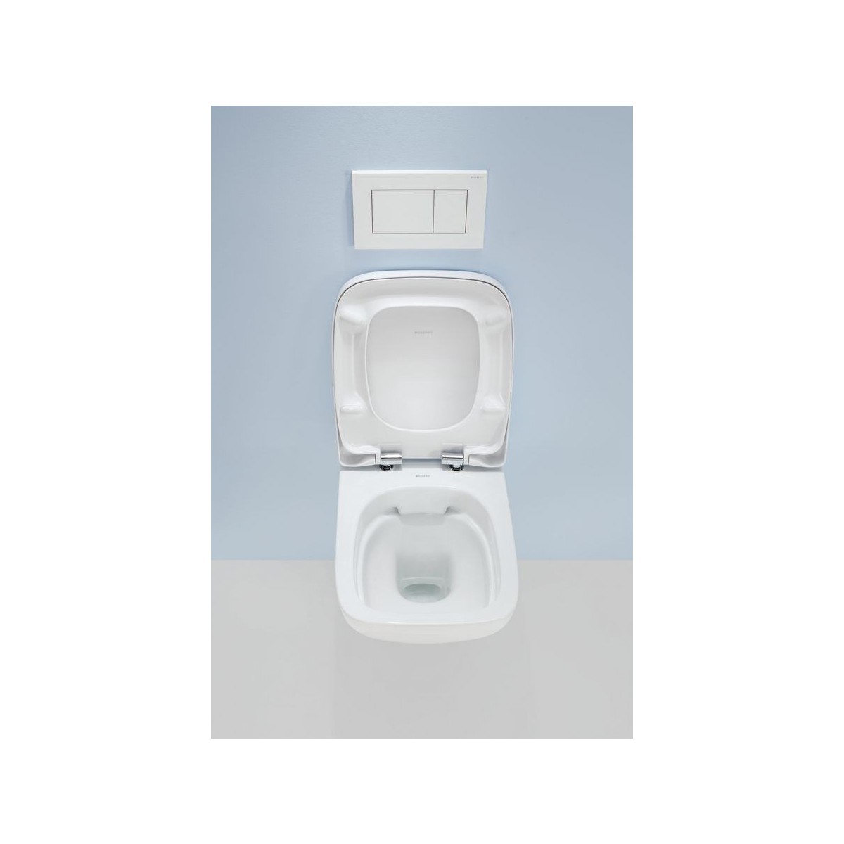 Pack WC susp Geberit Renova Plan 54cm Rimfree abat ral et déclips blc - GEBERIT 500.817.00.1 