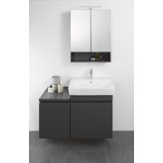 Lavabo Geberit Renova Plan 60 cm avec trop plein et trou de robinetterie - GEBERIT 501.636.00.1 