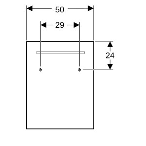 Miroir lumineux Geberit Renova Compact 50x65cm - GEBERIT 862350000 