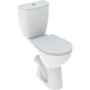 Pack WC au sol Geberit Bastia SH surélevé abattant standard blc - GEBERIT 08328000000201 