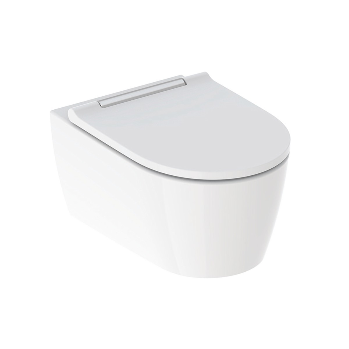 Pack WC susp Geberit ONE caréné TurboFlush abat ral et déclips KeraTect blc - GEBERIT 500.202.01.1 