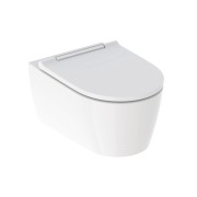 Pack WC susp Geberit ONE caréné TurboFlush abat ral et déclips KeraTect blc - GEBERIT 500.202.01.1 