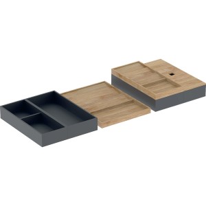 Pack de compartiments de tiroir Geberit pour tiroir supérieur largeur 90 cm - GEBERIT 502.351.00.1 