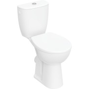 Pack WC au sol Geberit Bastia SH surélevé Rimfree abattant standard blc - GEBERIT 502.767.00.1 