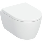Pack WC susp Geberit iCon Compact TurboFlush ab ferm ral déclip verrou Blc - GEBERIT 503.048.00.1 
