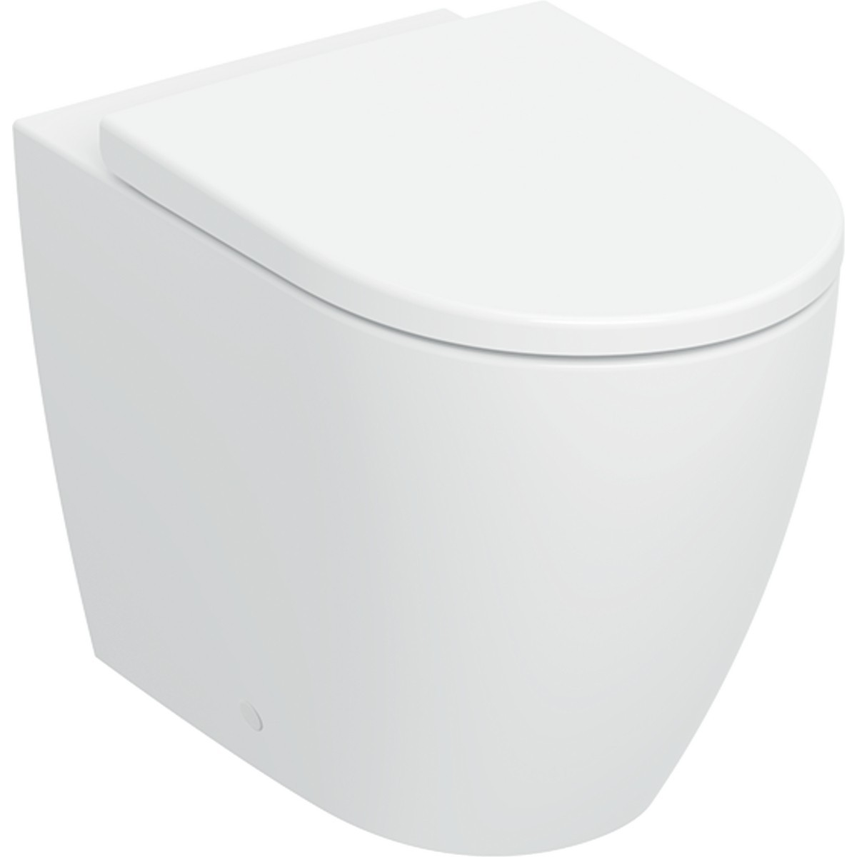 Pack WC sol Geberit iCon ados mur TurboFlush ab ferm ral déclip verrou Blc - GEBERIT 503.080.00.1 
