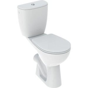 Pack WC au sol Geberit Bastia SH surélevé abattant standard blc - GEBERIT 08328000000201 