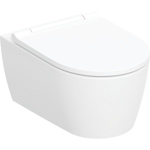 Pack WC susp Geberit ONE caréné TurboFlush abat ral et déclips KeraTect blc - GEBERIT 500.201.01.1 