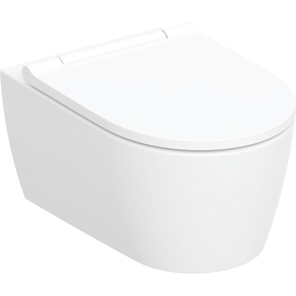 Pack WC susp Geberit ONE caréné TurboFlush ab ral déclips blc mat - GEBERIT 500.202.JT.1 