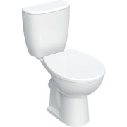 Pack WC au sol Geberit Bastia sortie horizontale avec abattant standard Blanc - GEBERIT 501.959.00.1 