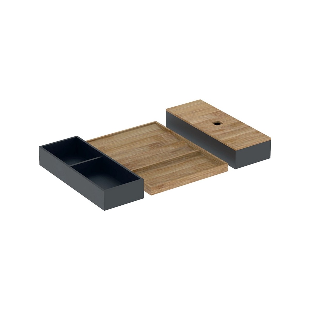 Pack de compartiments de tiroir Geberit pour tiroir supérieur largeur 60 cm - GEBERIT 502.349.00.1 