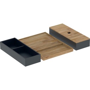 Pack de compartiments de tiroir Geberit pour tiroir supérieur largeur 60 cm - GEBERIT 502.349.00.1 