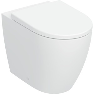 Pack WC sol Geberit iCon ados mur TurboFlush ab ferm ral déclip verrou Blc - GEBERIT 503.080.00.1 