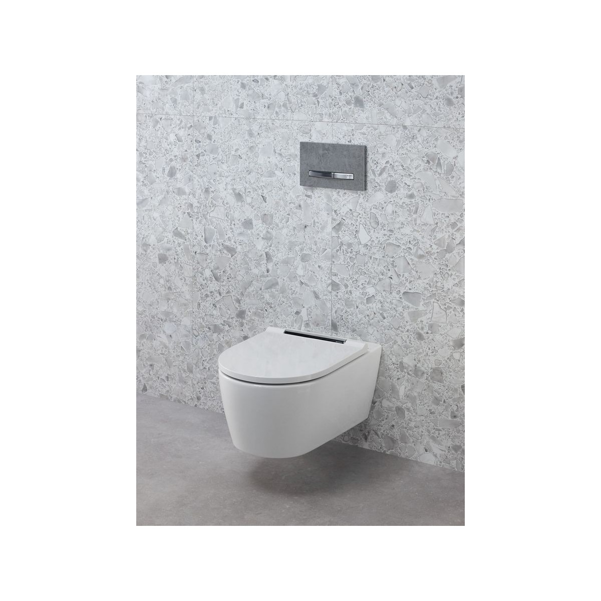 Pack WC susp Geberit ONE caréné TurboFlush abat ral et déclips KeraTect blc - GEBERIT 500.202.01.1 