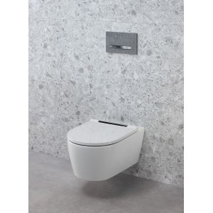 Pack WC susp Geberit ONE caréné TurboFlush abat ral et déclips KeraTect blc - GEBERIT 500.202.01.1 