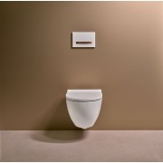 Pack WC susp Geberit Acanto caréné TurboFlush abat ral et déclips blc - GEBERIT 502.774.00.1 