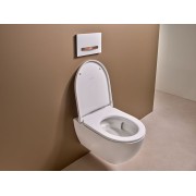Pack WC susp Geberit Acanto caréné TurboFlush abat ral et déclips blc - GEBERIT 502.774.00.1 