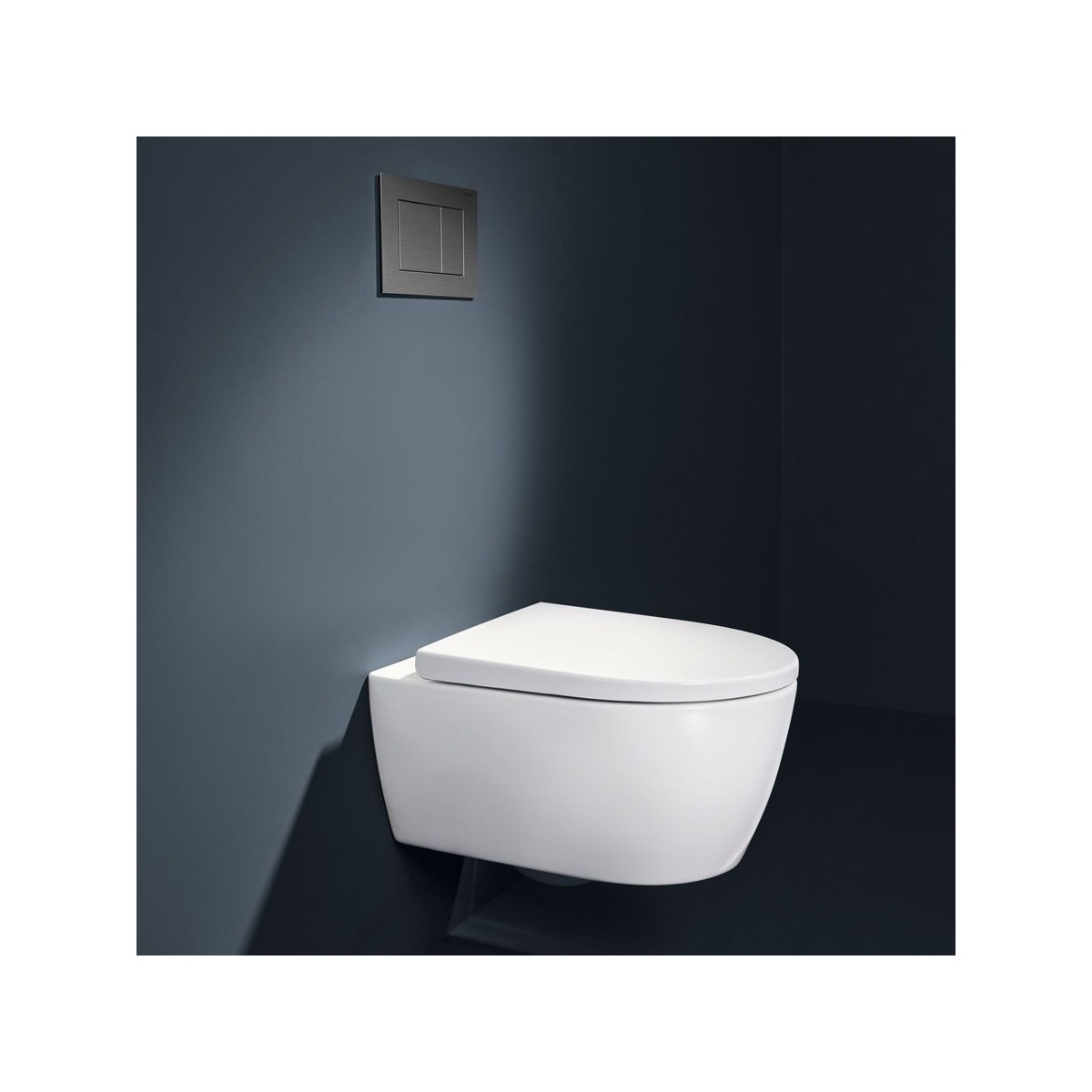 Pack WC susp Geberit iCon TurboFlush ab ferm ral déclip et verrou Blc - GEBERIT 503.046.00.1 