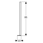 Pack de pieds supports Geberit Duofix grande plaque pied chape de 0 à 40 cm - GEBERIT 111.221.00.1 