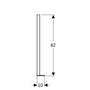 Pack de pieds supports Geberit Duofix grande plaque pied chape de 25 à 45 cm - GEBERIT 111.221.00.2 