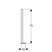 Pack de pieds supports Geberit Duofix grande plaque pied chape de 0 à 25 cm - GEBERIT 111.849.00.3 
