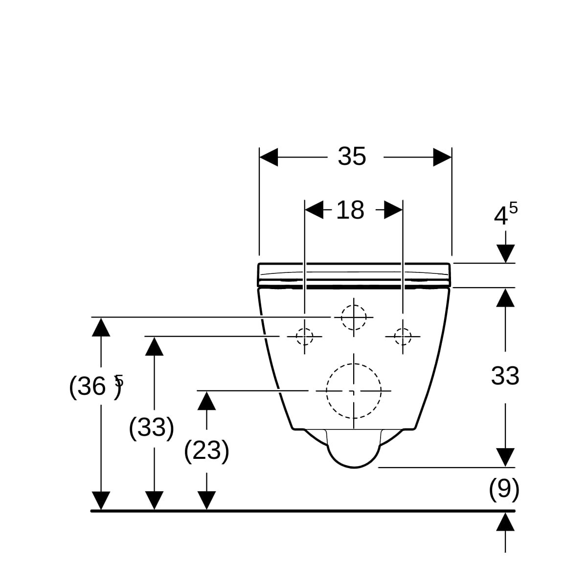 Pack WC suspendu Geberit Smyle Square compact caréné Rimfree avec abattant - GEBERIT 501.619.00.1 