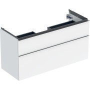 Meuble sous lavabo 120 cm 1 cuve Geberit iCon 2 tiroirs poignée Chrome - GEBERIT 502.306.01.2 