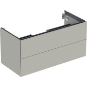 Meuble bas pour lavabo Geberit ONE 2 tiroirs L105cm P47cm Greige - GEBERIT 505.264.00.7 