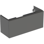 Meuble bas Geberit Acanto 1 tiroir 1 tir anglaise lavabo 1C 120cm gris vel. - GEBERIT 503.006.JK.1 
