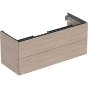 Meuble bas pour lavabo Geberit ONE 2 tiroirs L120cm P47cm Chêne - GEBERIT 505.265.00.5 