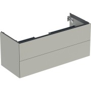 Meuble bas pour lavabo Geberit ONE 2 tiroirs L120cm P47cm Greige - GEBERIT 505.265.00.7 