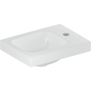 Lave-mains light Geberit iCon 38cm ss trop-plein trou de robi à droite blc br - GEBERIT 501.830.00.1 