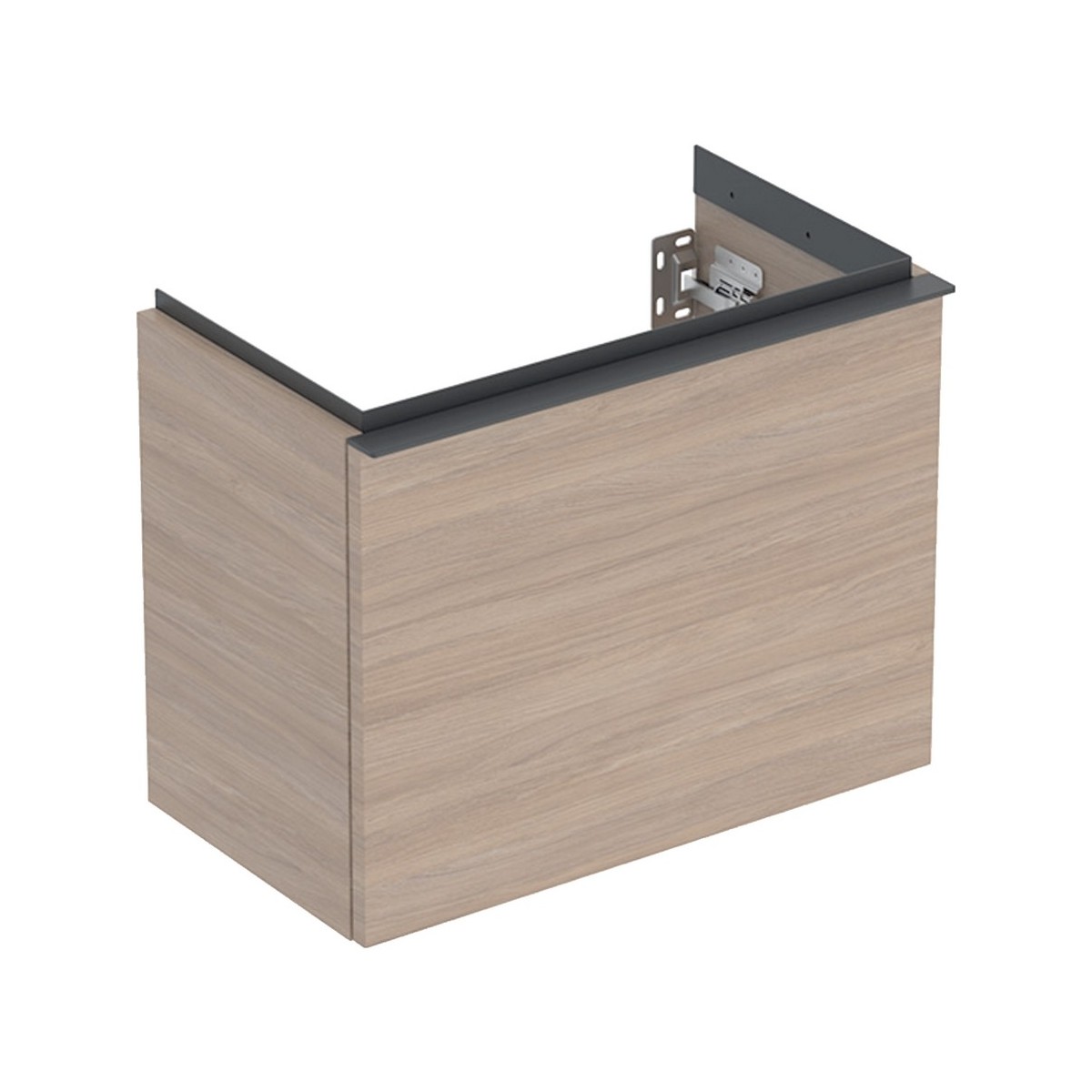 Meuble sous lave-mains 53 cm Geberit iCon 1 tiroir Chêne - GEBERIT 502.302.JH.1 