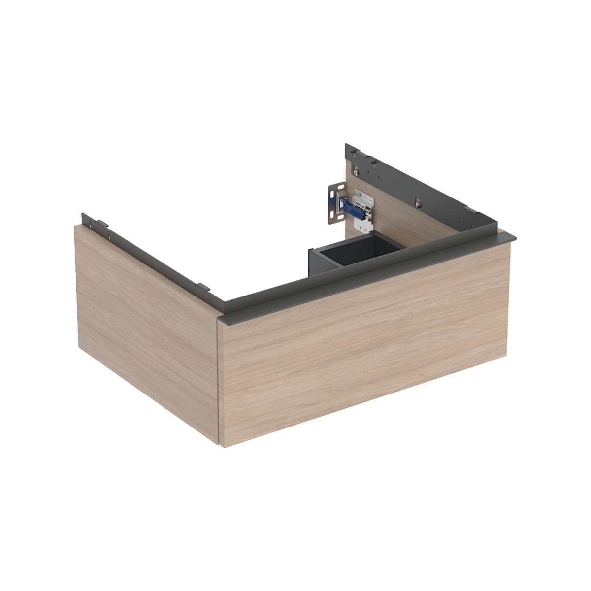 Meuble sous lavabo 60 cm Geberit iCon 1 tiroir Chêne - GEBERIT 502.310.JH.1 