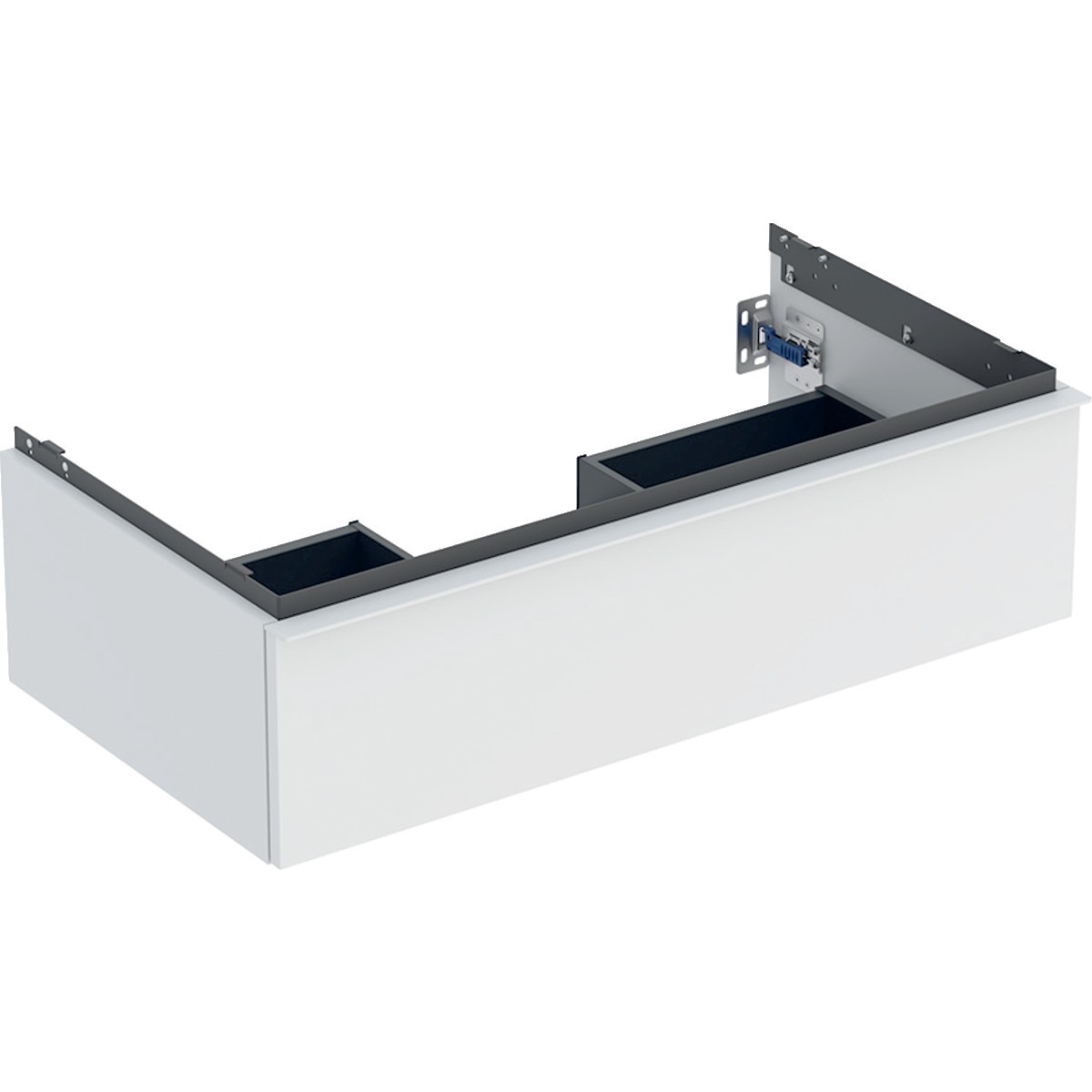 Meuble sous lavabo 90 cm Geberit iCon 1 tiroir Blanc mat - GEBERIT 502.312.01.3 