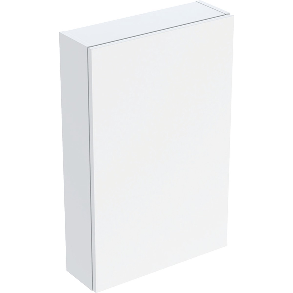 Armoire haute compacte Geberit iCon rectangulaire H70 1 porte Blanc brillant - GEBERIT 502.318.01.1 