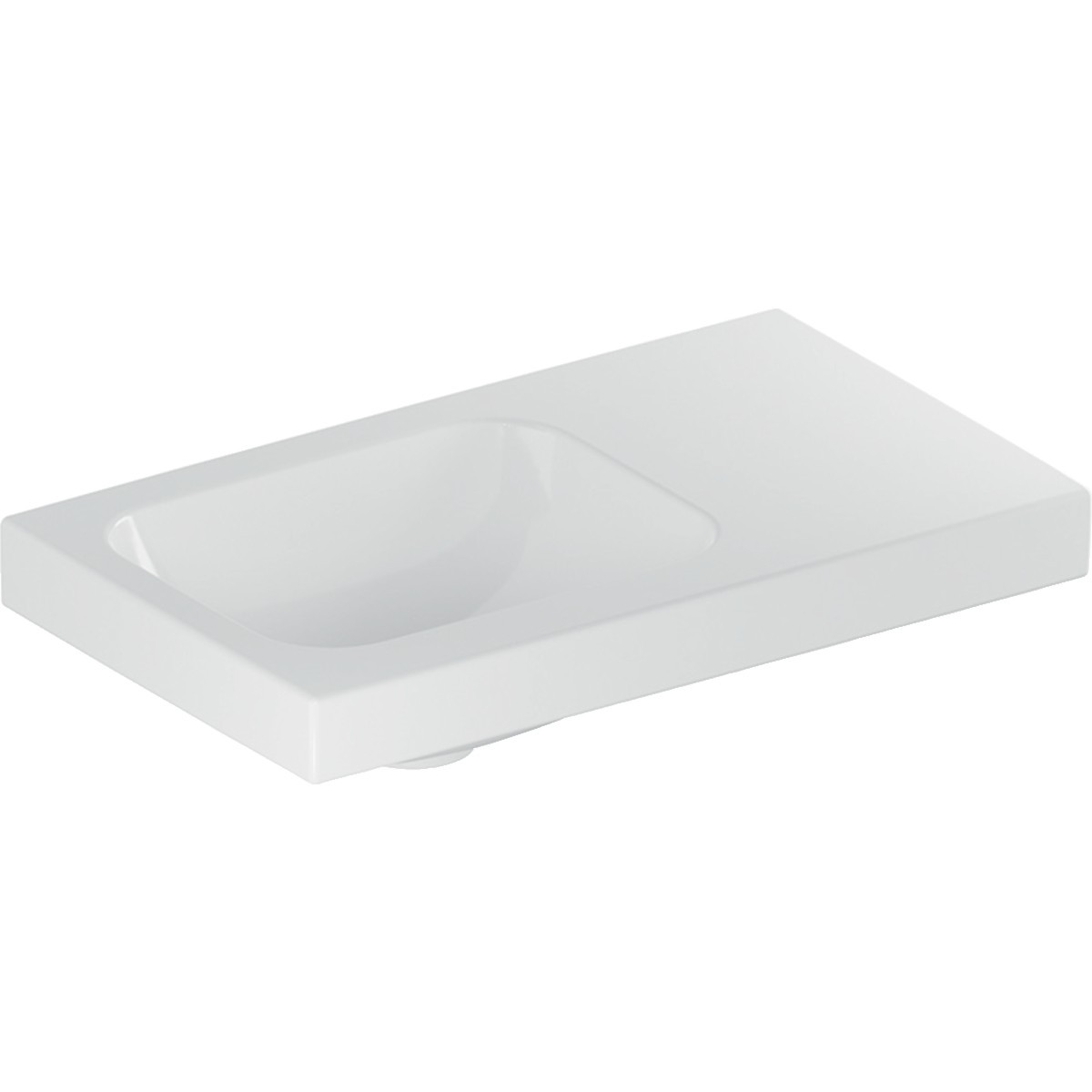 Lave-mains light Geberit iCon 53cm sans TP ss trou robi plage à droite blc br - GEBERIT 501.832.00.3 