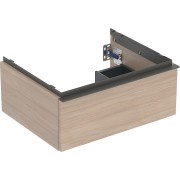 Meuble sous lavabo 60 cm Geberit iCon 1 tiroir Chêne - GEBERIT 502.310.JH.1 