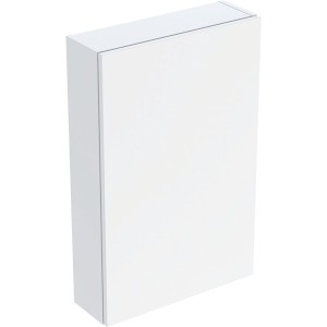 Armoire haute compacte Geberit iCon rectangulaire H70 1 porte Blanc brillant - GEBERIT 502.318.01.1 