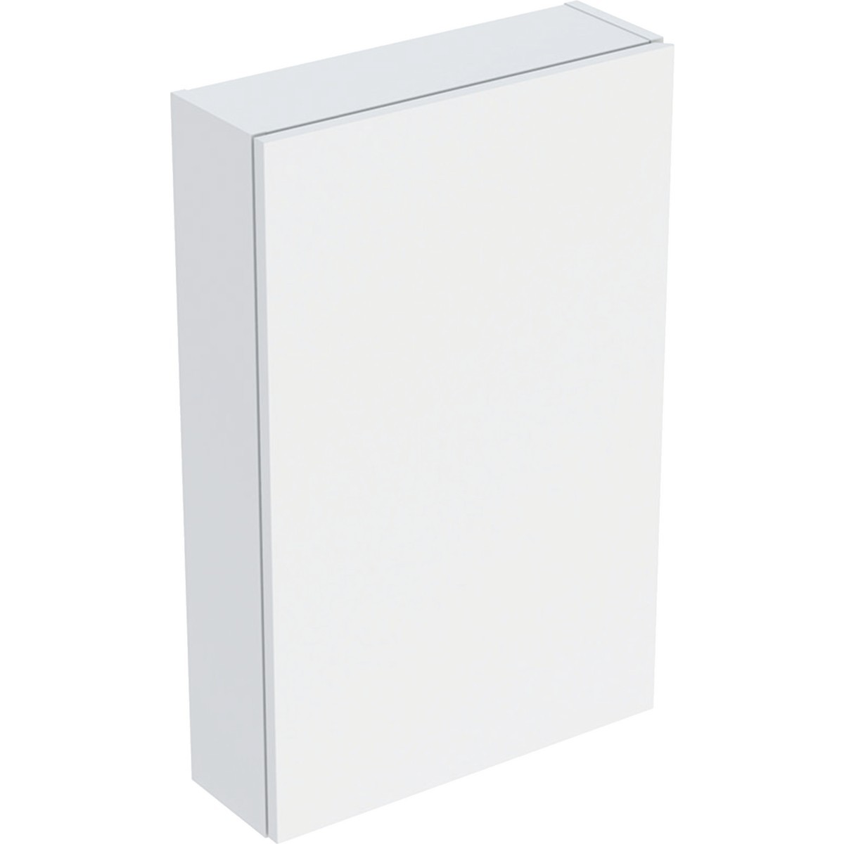 Armoire haute compacte Geberit iCon rectangulaire H70 1 porte Blanc mat - GEBERIT 502.318.01.3 