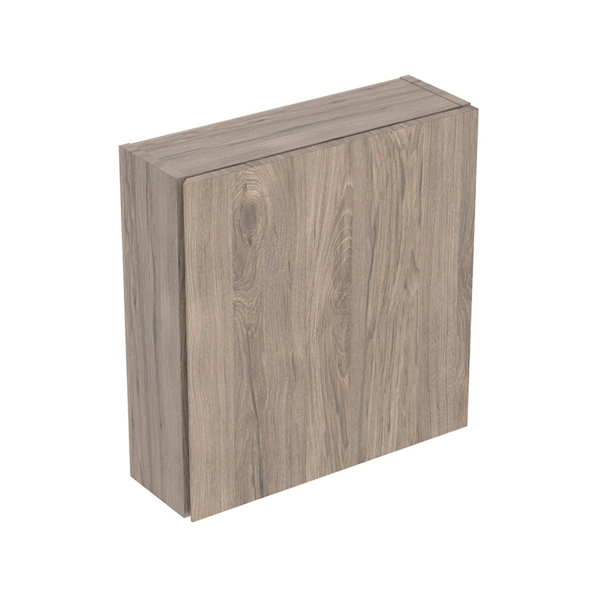 Armoire haute compacte Geberit iCon carrée H46 7 1 porte Noyer Carya - GEBERIT 502.319.JR.1 