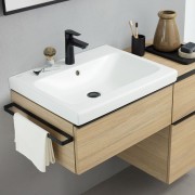 Meuble sous lavabo 60 cm Geberit iCon 1 tiroir Chêne - GEBERIT 502.310.JH.1 