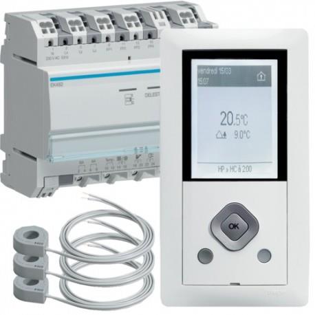 GE RT2012 blanc 2 zones HAGER EK482