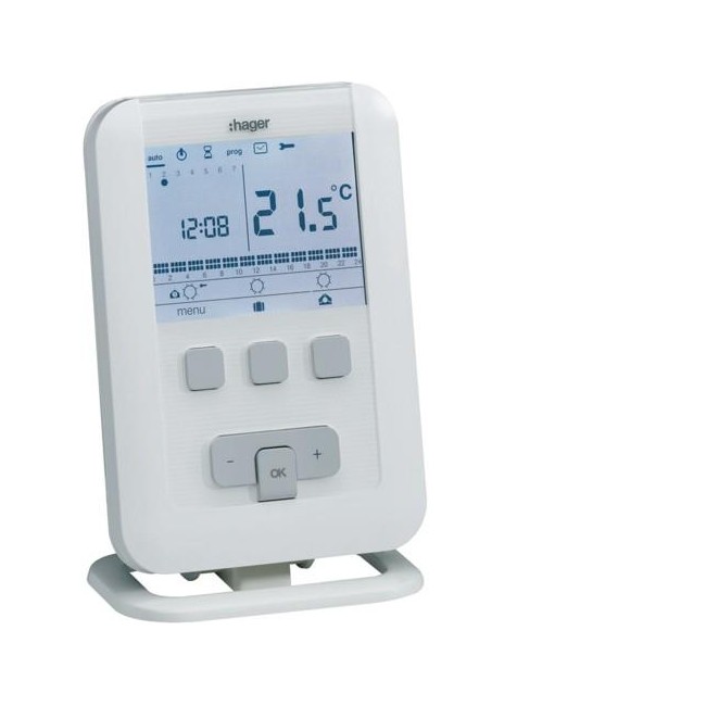 Prog. Radio 1/2/3 zones 7J HAGER EK660P