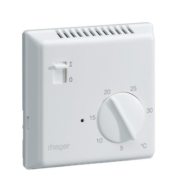 Thermostat élec. fil pilote HAGER 25513