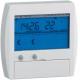Programmateur digital semi-encastre chauf élec avecfil pilote 2 zones 7j 230V - HAGER 30111