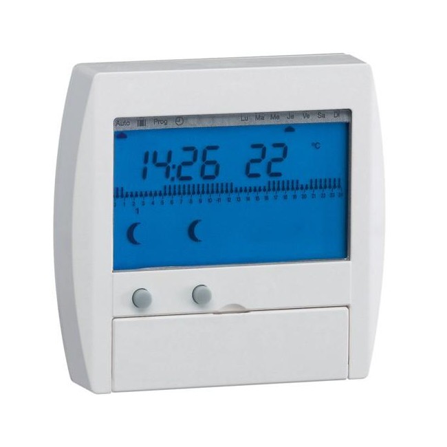 Prog digital FP 2 zones 7j HAGER 30111