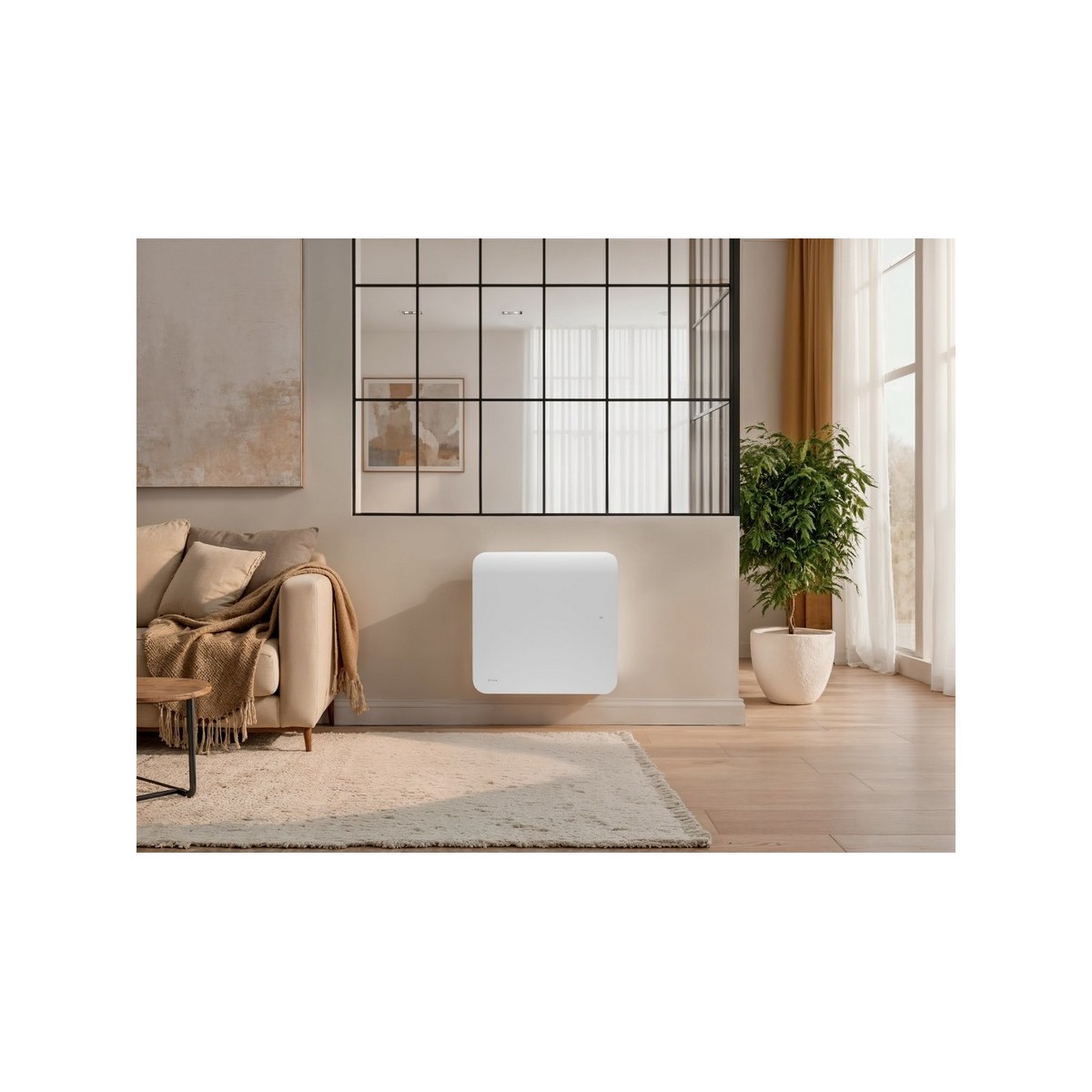 Radiateur inertie fluide CORELIA Nativ 1000W connecté INTUIS M259113