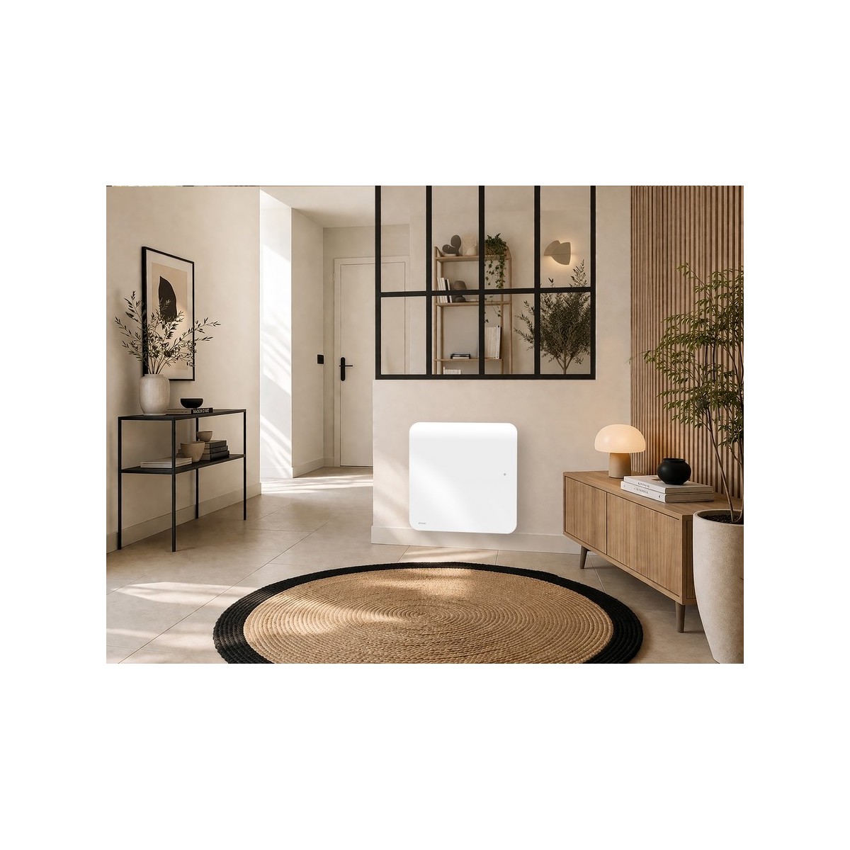 Radiateur inertie fluide CORELIA Nativ 1000W connecté INTUIS M259113